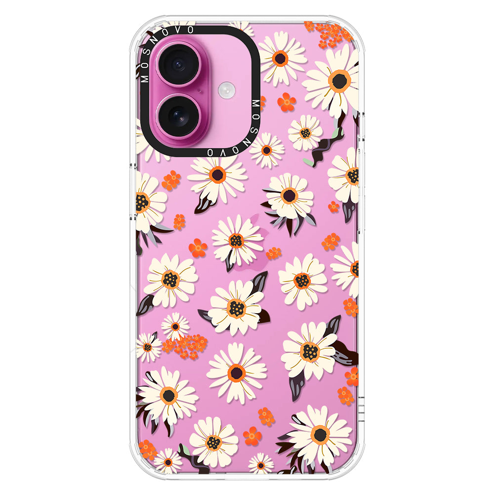 Spring Daisy Phone Case - iPhone 16 Plus Case - MOSNOVO