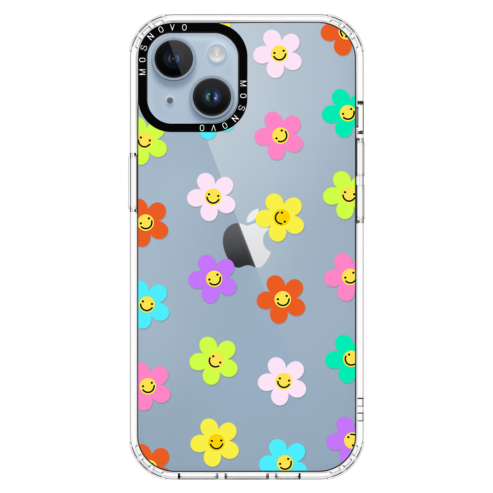 Smile Floral Phone Case - iPhone 14 Case