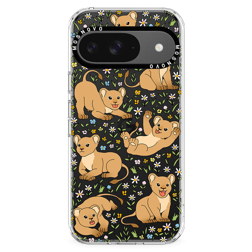 Cute Lions Phone Case - Google Pixel 9 Case