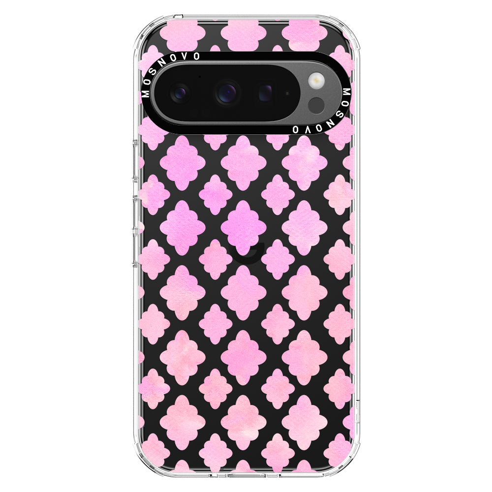 Pink Flower Diamond Phone Case - Google Pixel 9 Pro Case