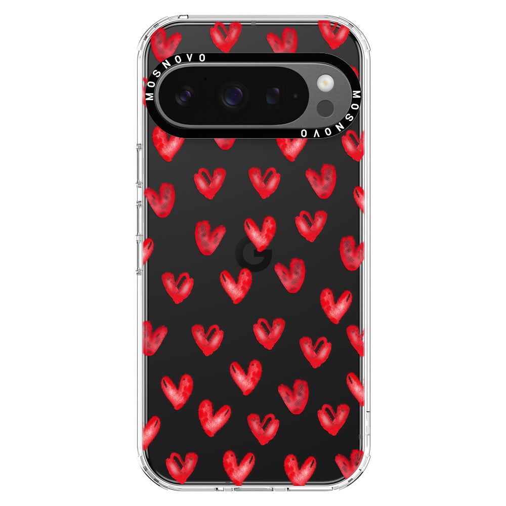 Cute Little Heart Phone Case - Google Pixel 9 Pro Case