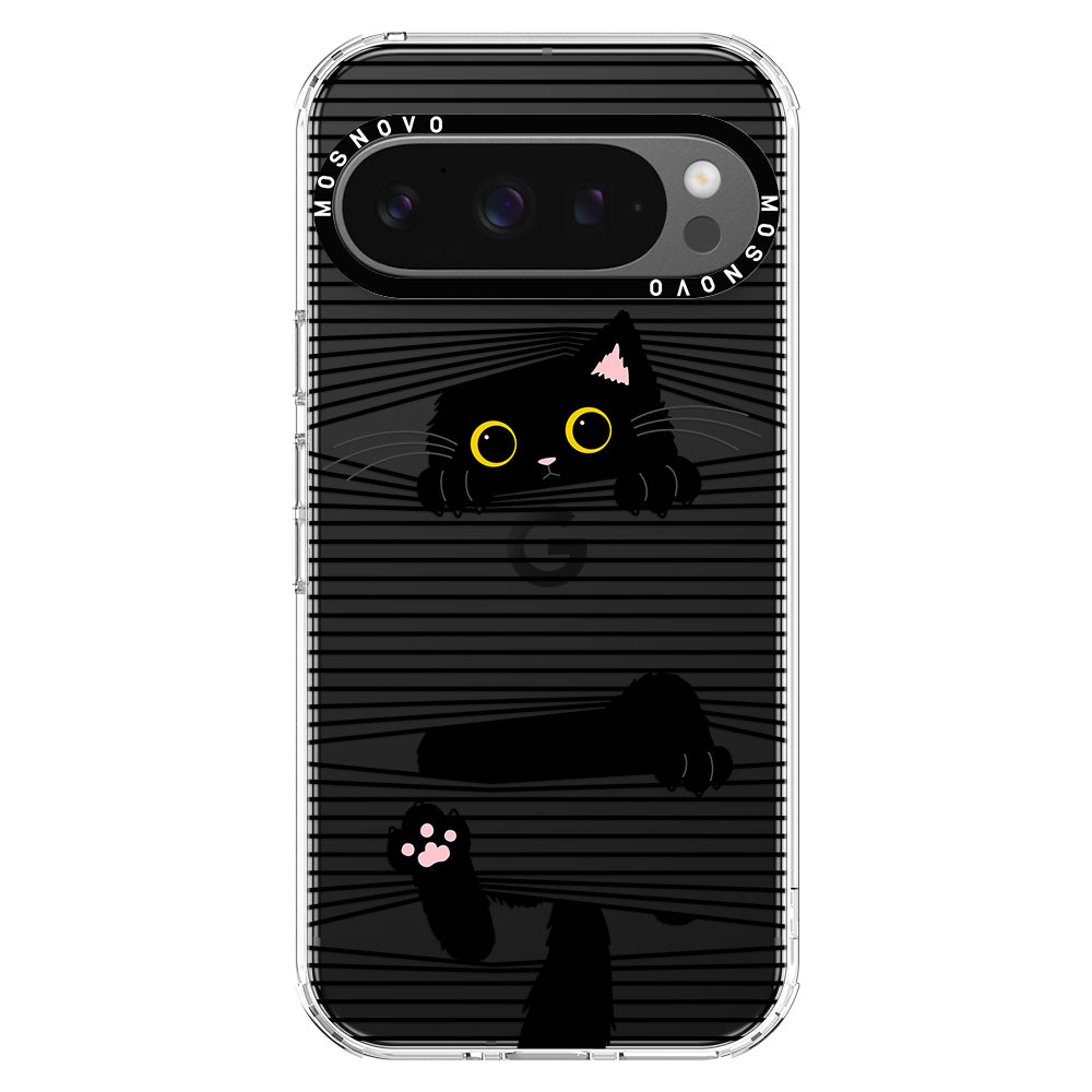 Hidden Black Cat Phone Case - Google Pixel 9 Pro Case