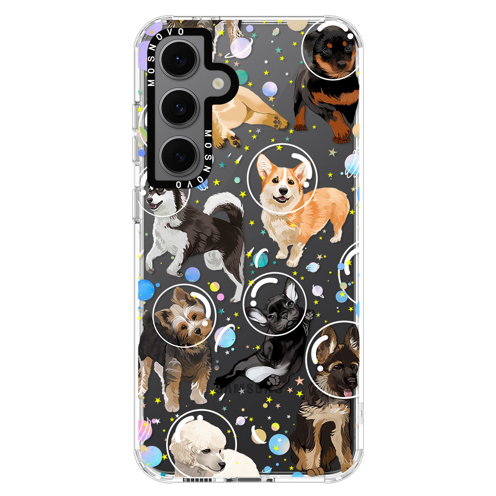 Space Dog Phone Case - Samsung Galaxy S24 FE Case - MOSNOVO