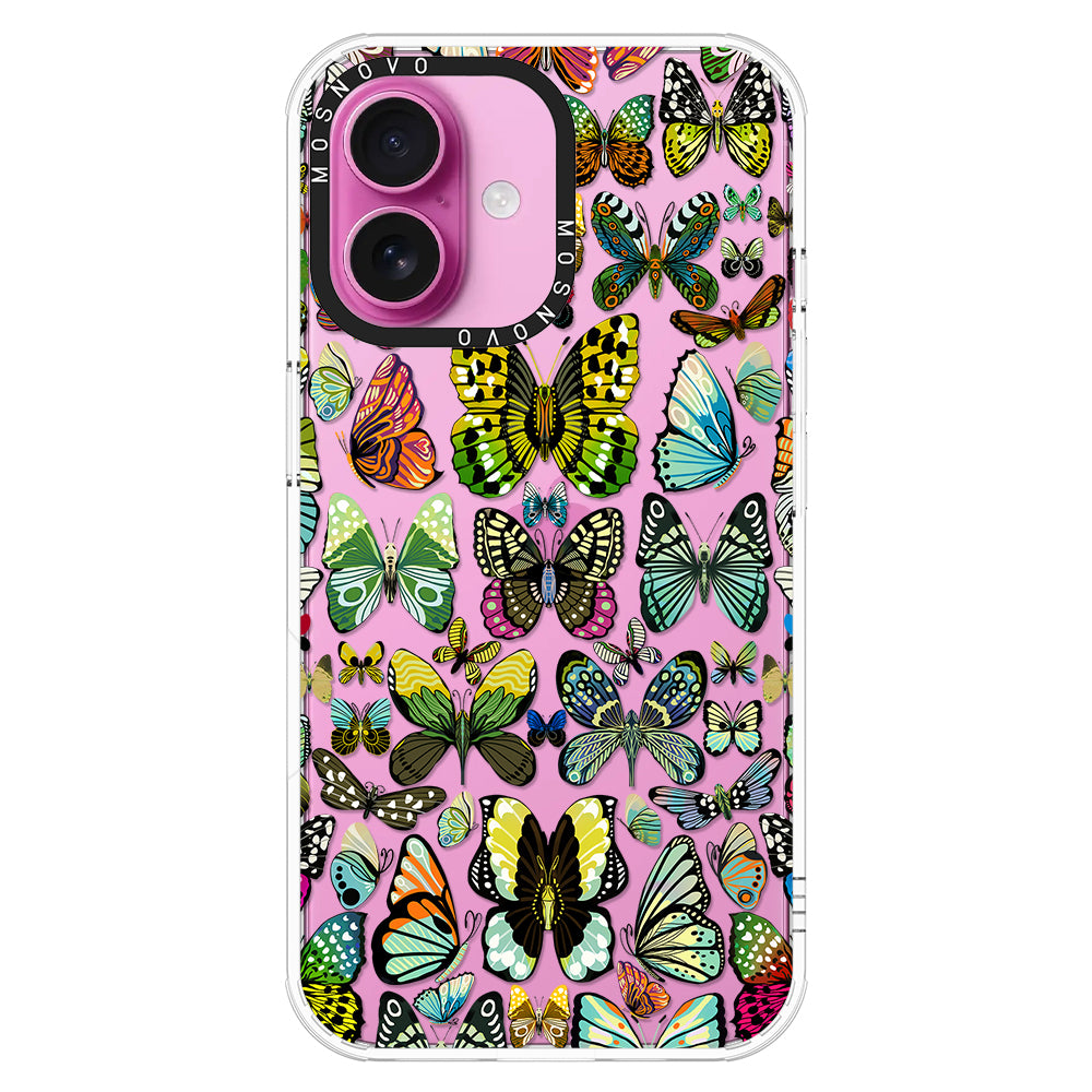 Butterflies Phone Case - iPhone 16 Case - MOSNOVO