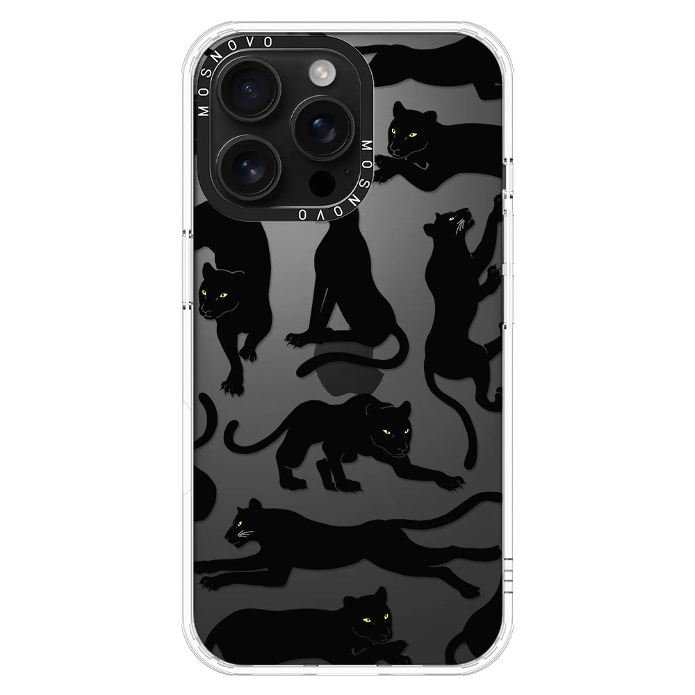 Black Panther Phone Case - iPhone 16 Pro Max Case - MOSNOVO