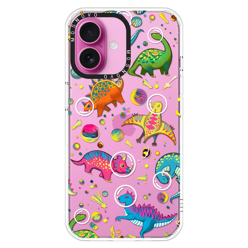 Dinosaur Planet Phone Case - iPhone 16 Plus Case - MOSNOVO