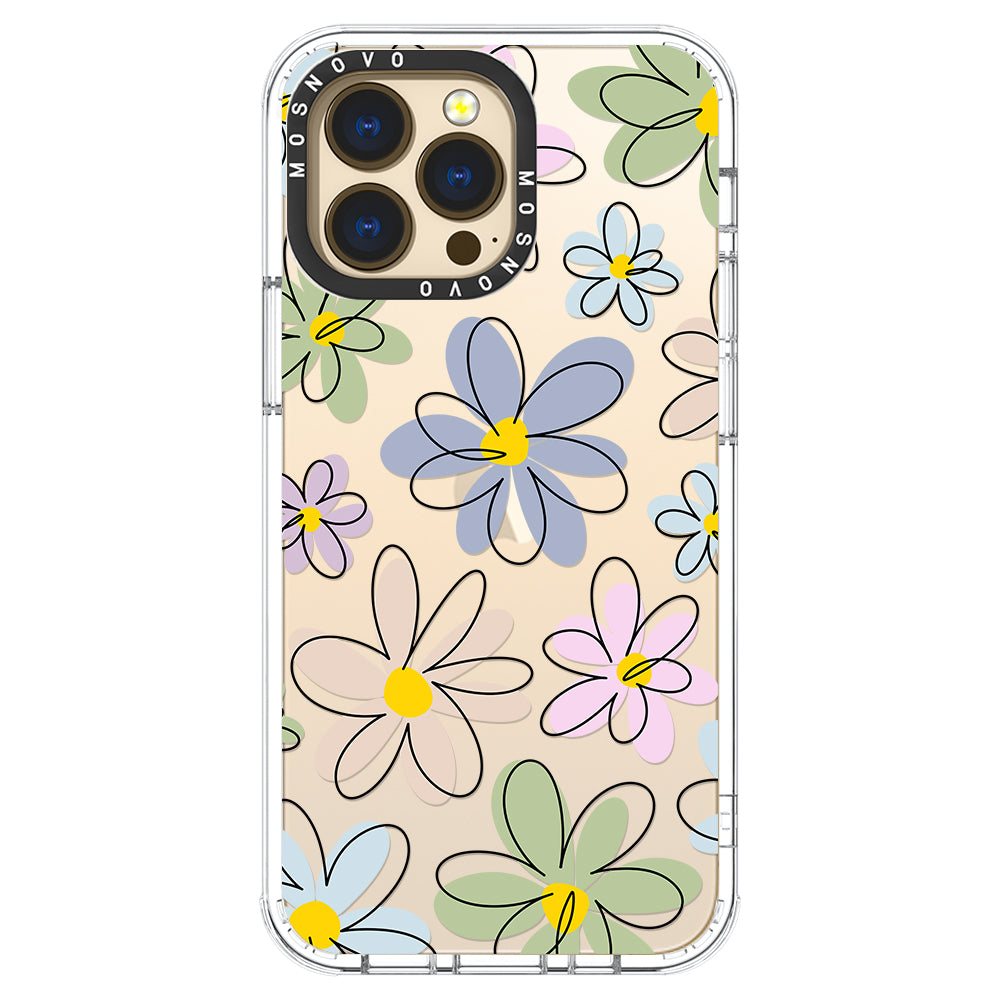 Linear Blooms Phone Case - iPhone 14 Pro Case