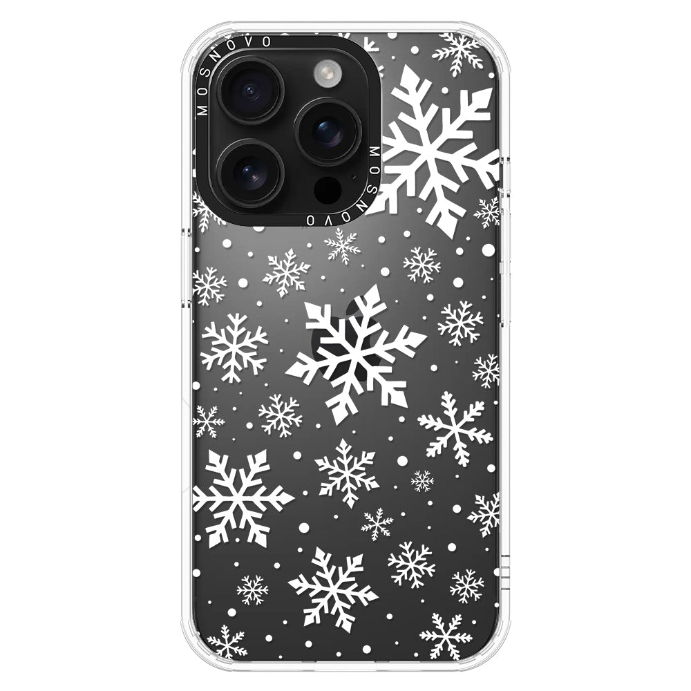 Snowflake Phone Case - iPhone 16 Pro Case - MOSNOVO