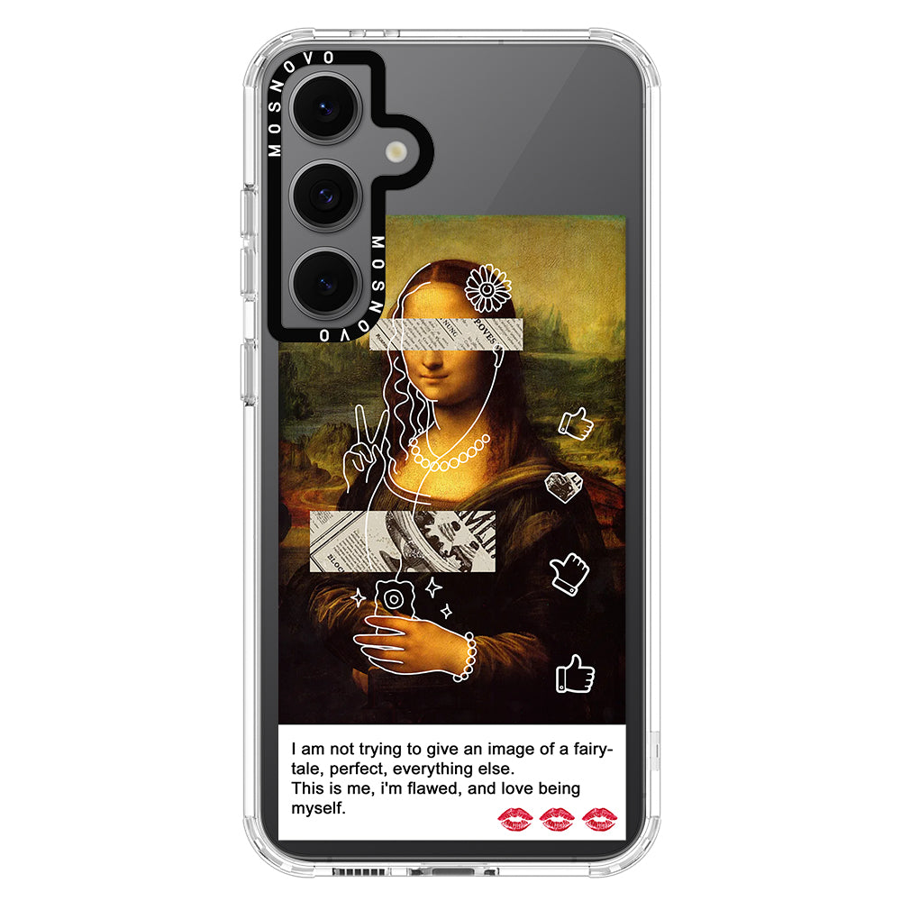 Selfie Artwork Phone Case - Samsung Galaxy S24 FE Case - MOSNOVO