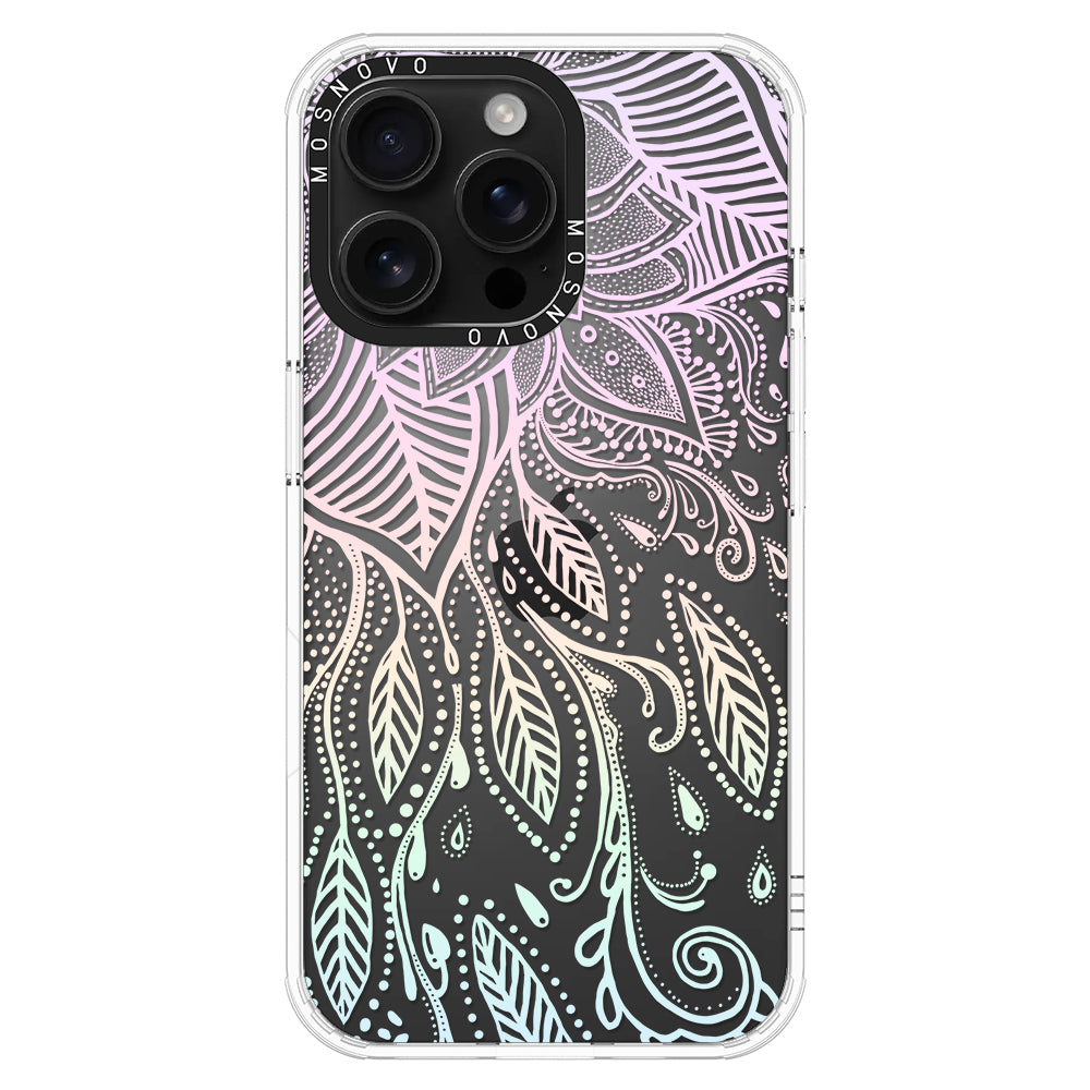 Dreamy Henna Phone Case - iPhone 16 Pro Max Case - MOSNOVO