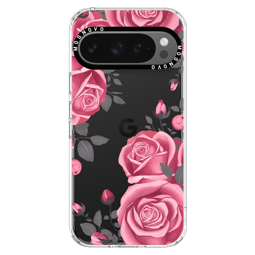 Viva Magenta Flower Phone Case - Google Pixel 9 Pro XL Case