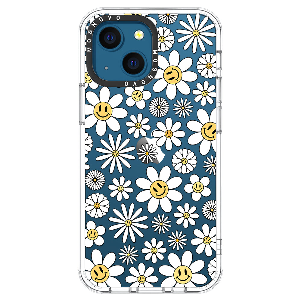 Happy Daisy Blooms Phone Case - iPhone 13 Mini Case