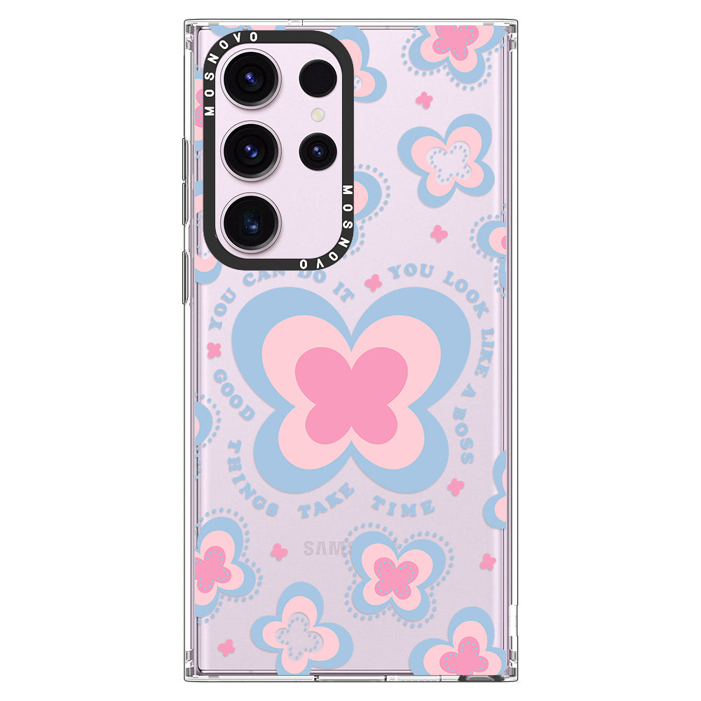 Blooming Butterflies Phone Case - Samsung Galaxy S23 Ultra Case