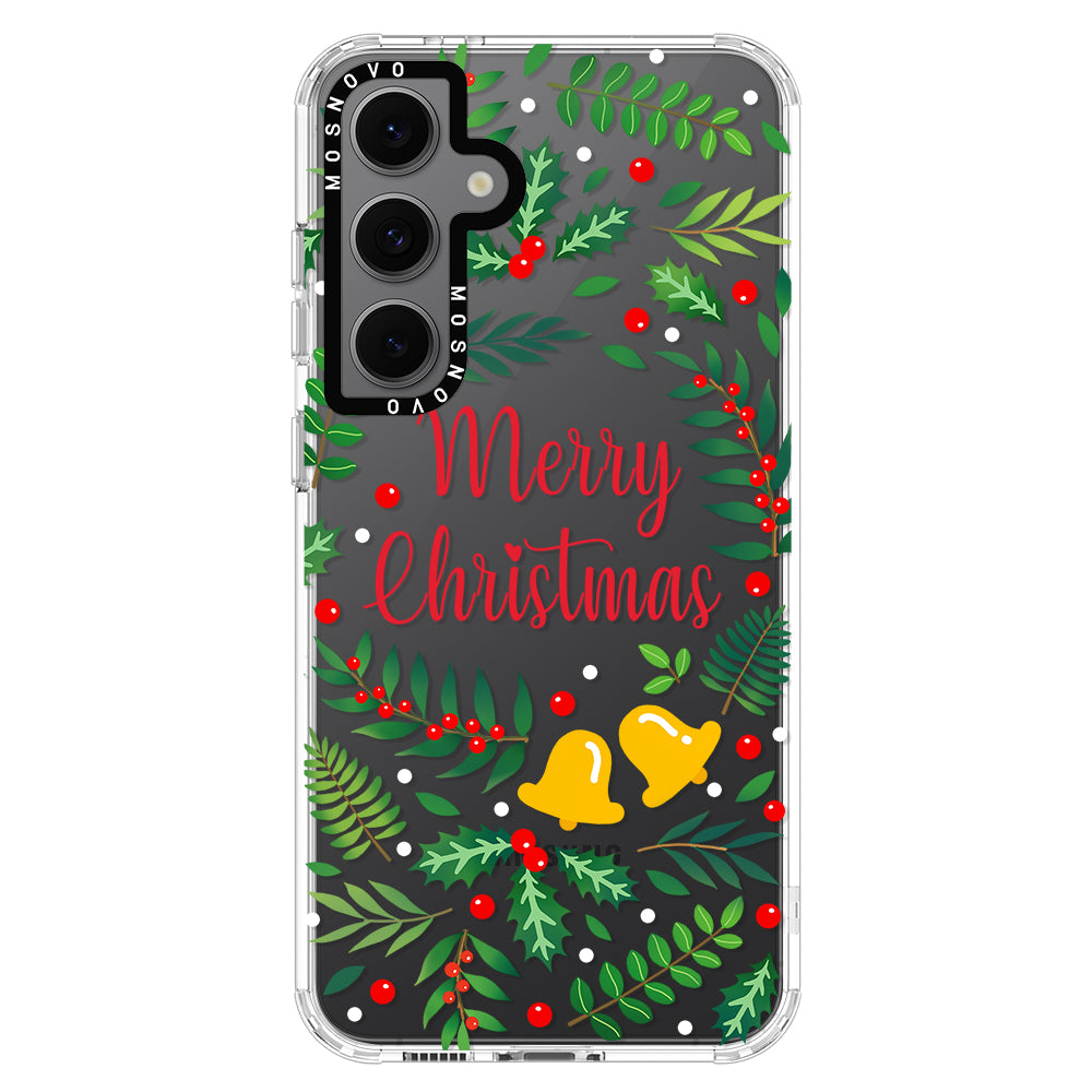 Merry Christmas Phone Case - Samsung Galaxy S24 FE Case - MOSNOVO