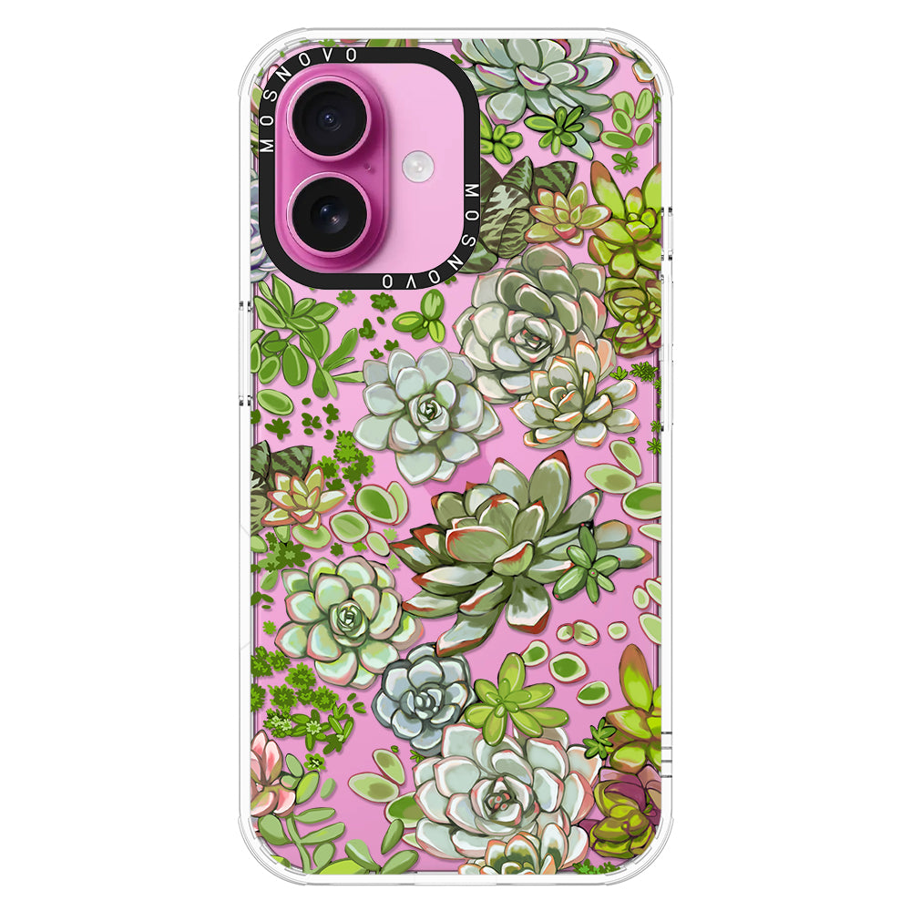 Succulent Phone Case - iPhone 16 Case - MOSNOVO