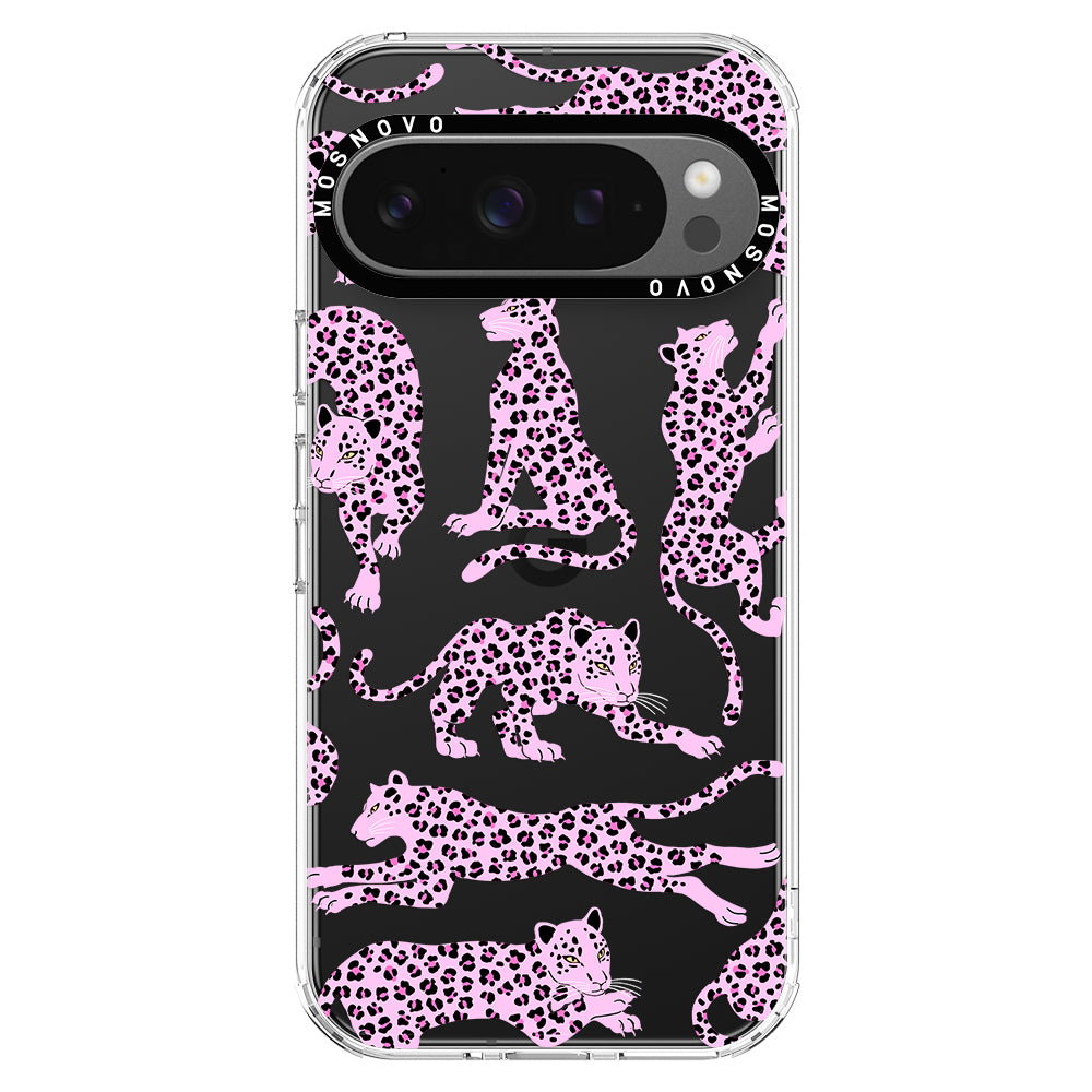 Pink Leopard Phone Case - Google Pixel 9 Pro Case