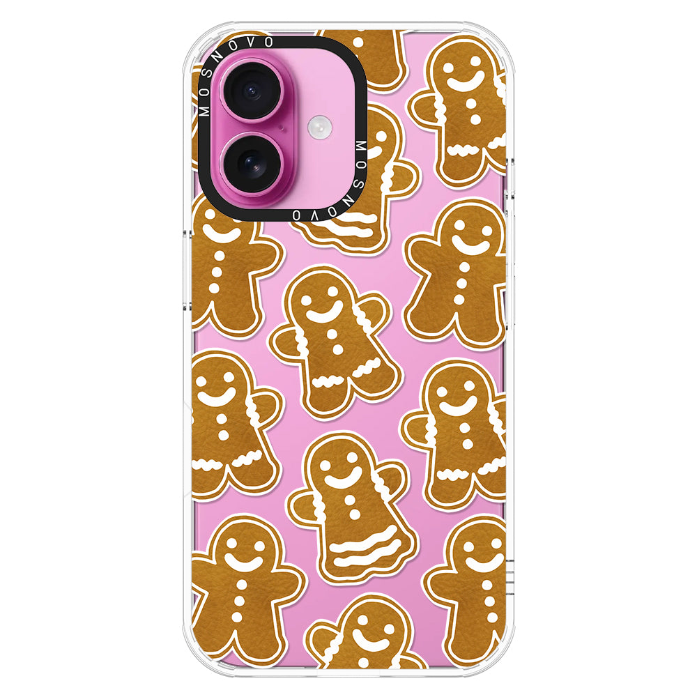 Ginger Breadman Phone Case - iPhone 16 Case - MOSNOVO