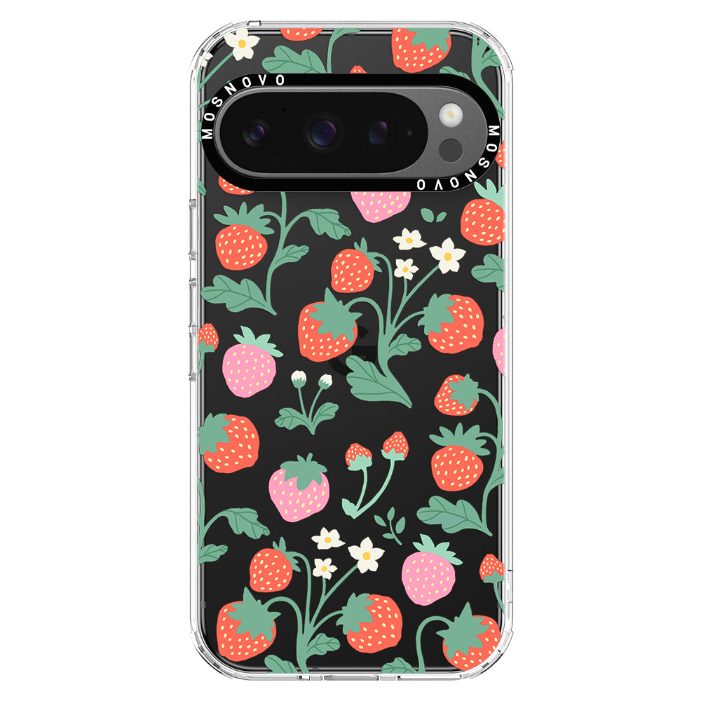 Strawberry Garden Phone Case - Google Pixel 9 Pro Case