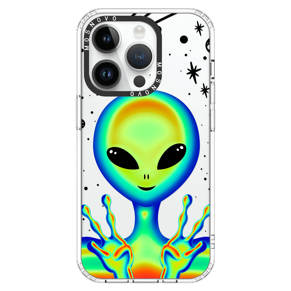 Alien Piece Phone Case - iPhone 14 Pro Case