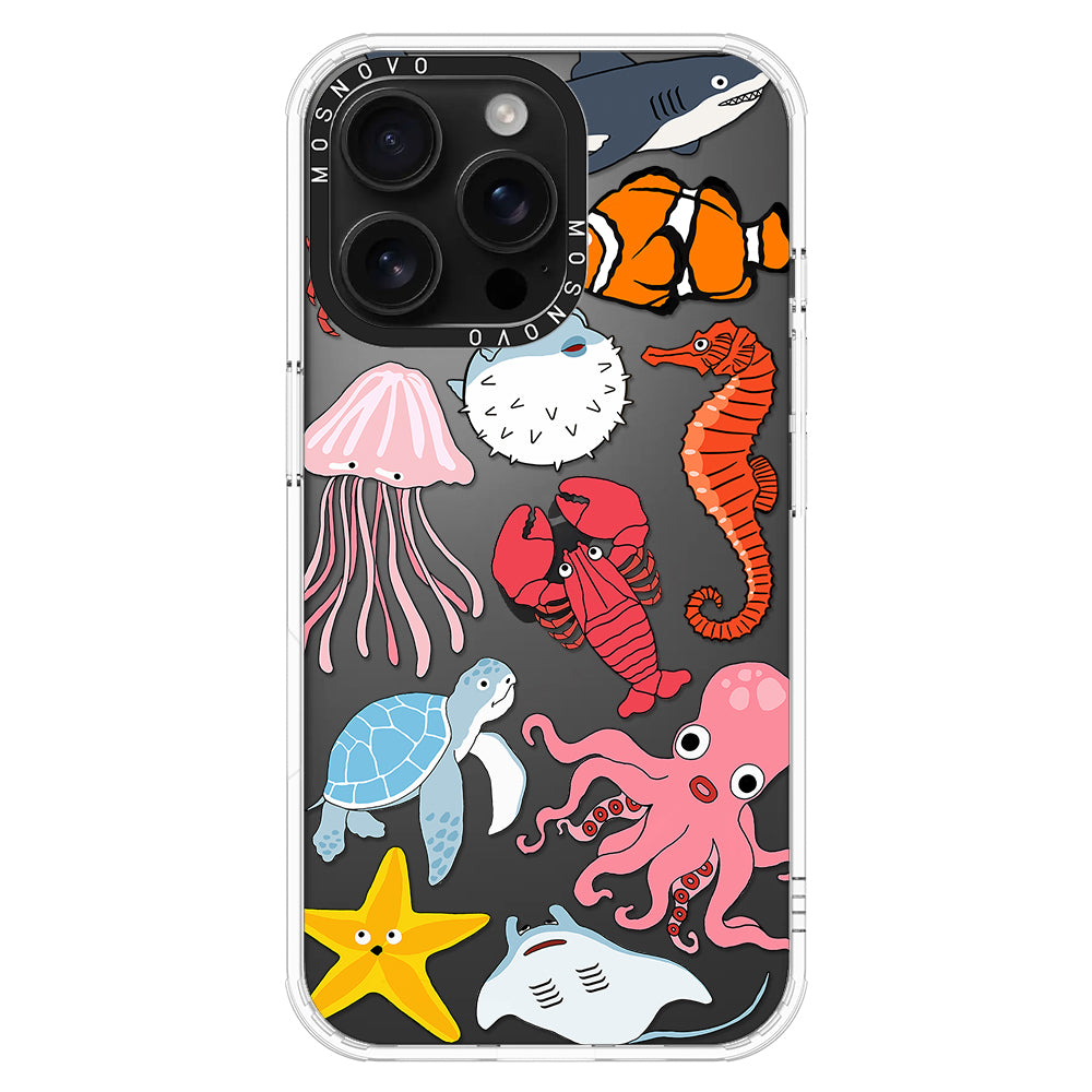 Sea World Phone Case - iPhone 16 Pro Max Case - MOSNOVO