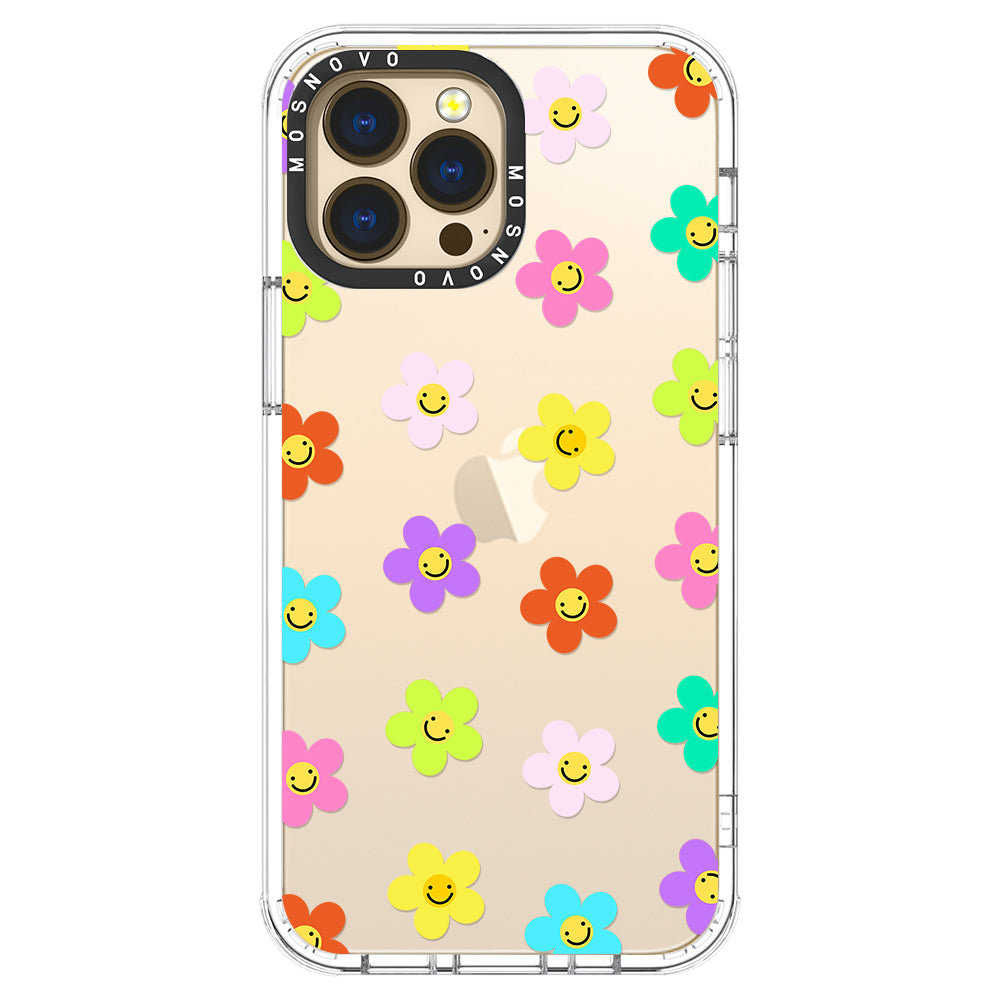 Smile Floral Phone Case - iPhone 13 Pro Max Case