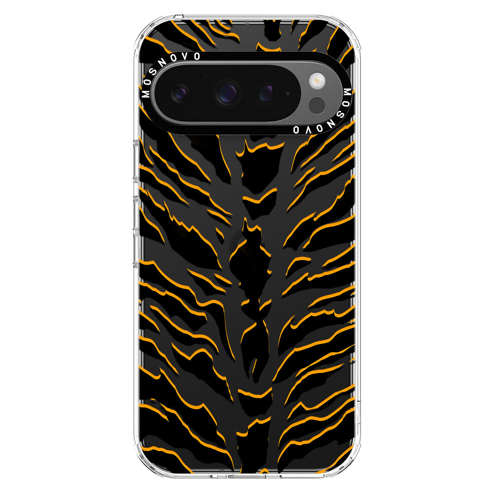 Tiger Print Phone Case - Google Pixel 9 Pro Case