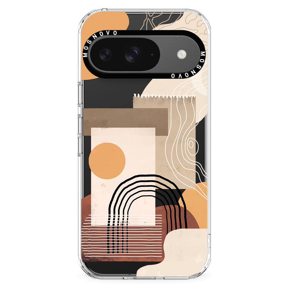 Minimalist Abstract Art Phone Case - Google Pixel 9 Case