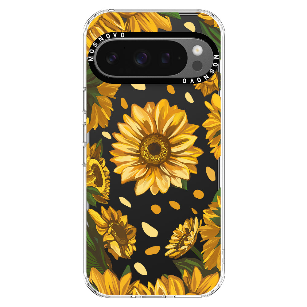 Sunflower Garden Phone Case - Google Pixel 9 Pro Case