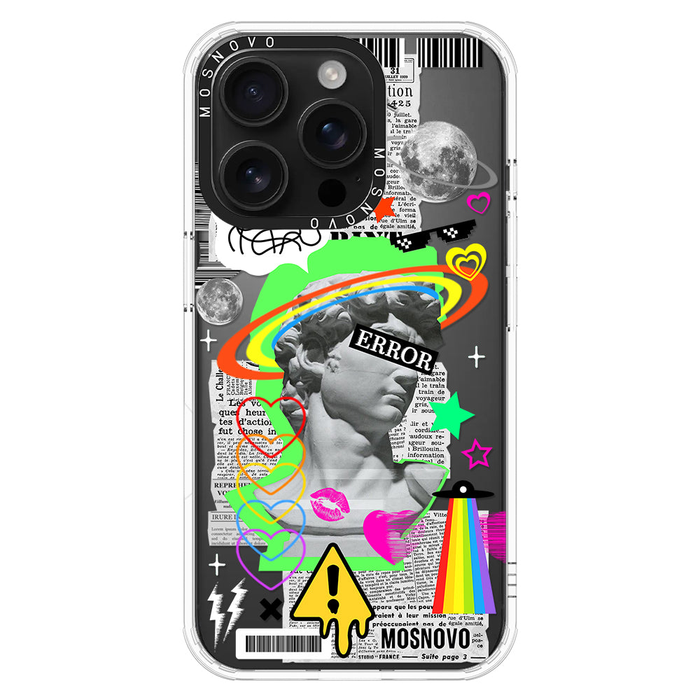 Error Statue Art Phone Case - iPhone 16 Pro Case - MOSNOVO