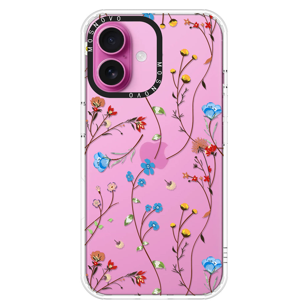 Wildflowers Phone Case - iPhone 16 Plus Case - MOSNOVO