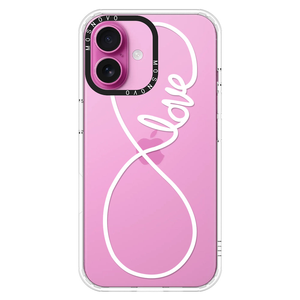 Infinity Love Phone Case - iPhone 16 Case - MOSNOVO