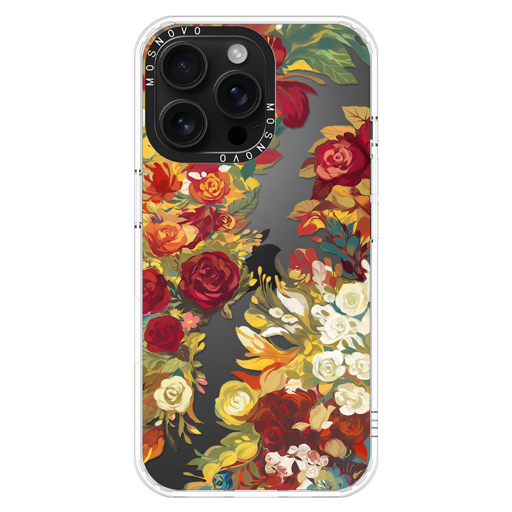 Vintage Flower Garden Phone Case - iPhone 16 Pro Max Case - MOSNOVO