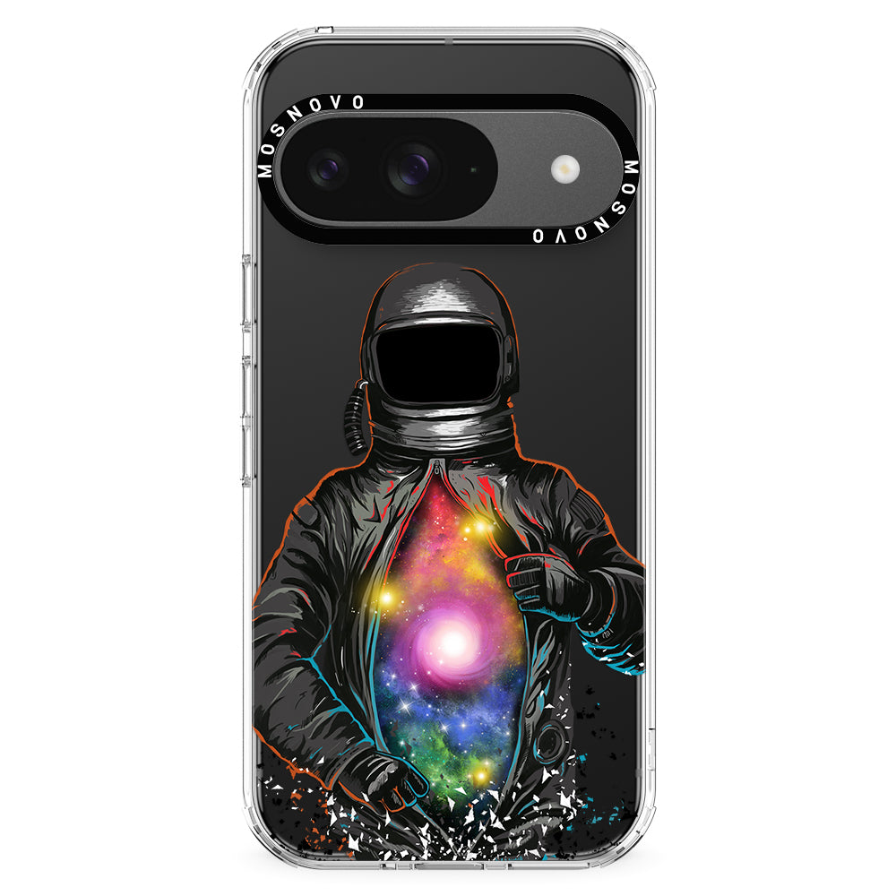 Mystery Astronaut Phone Case - Google Pixel 9 Case