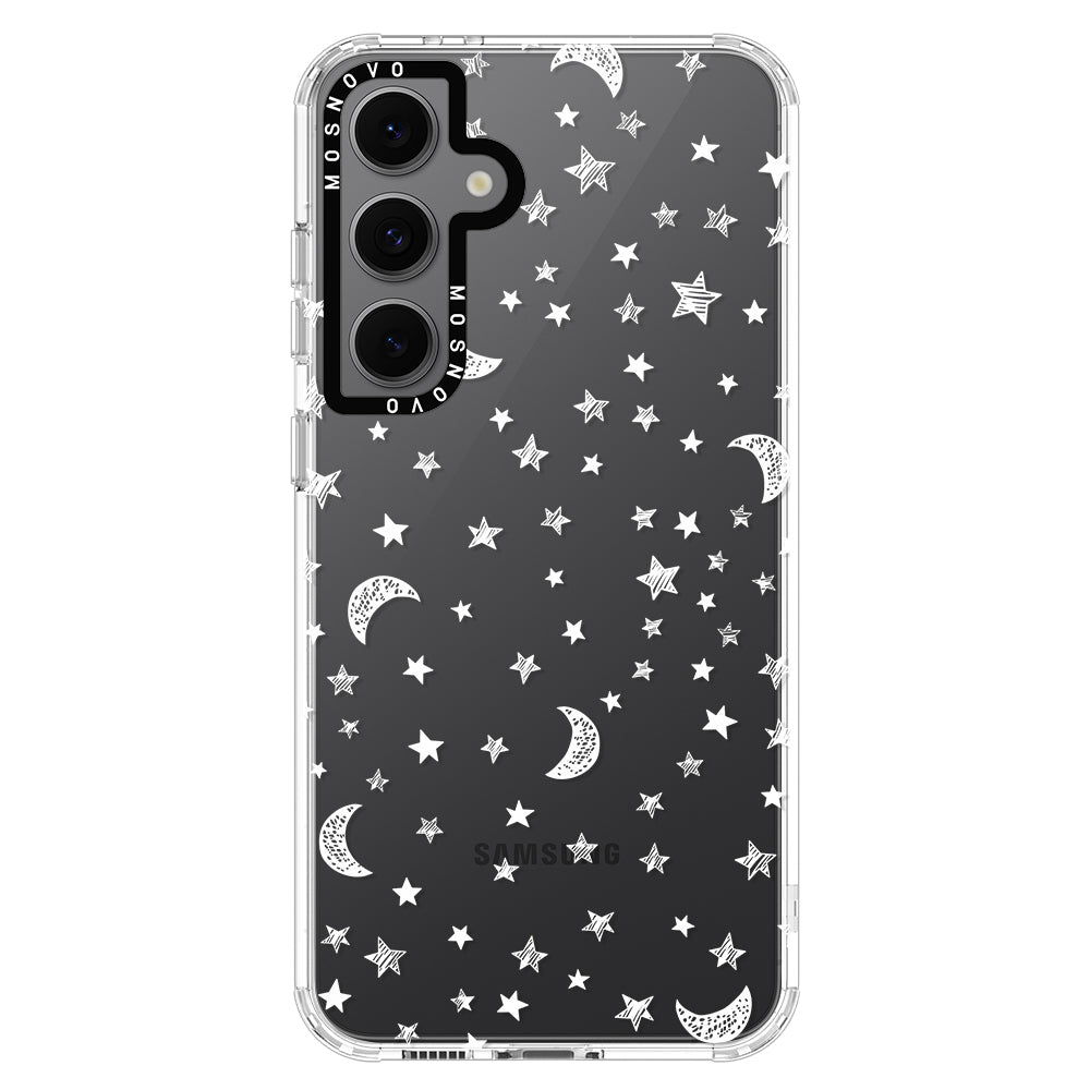 Night Moon Sky Phone Case - Samsung Galaxy S24 FE Case - MOSNOVO