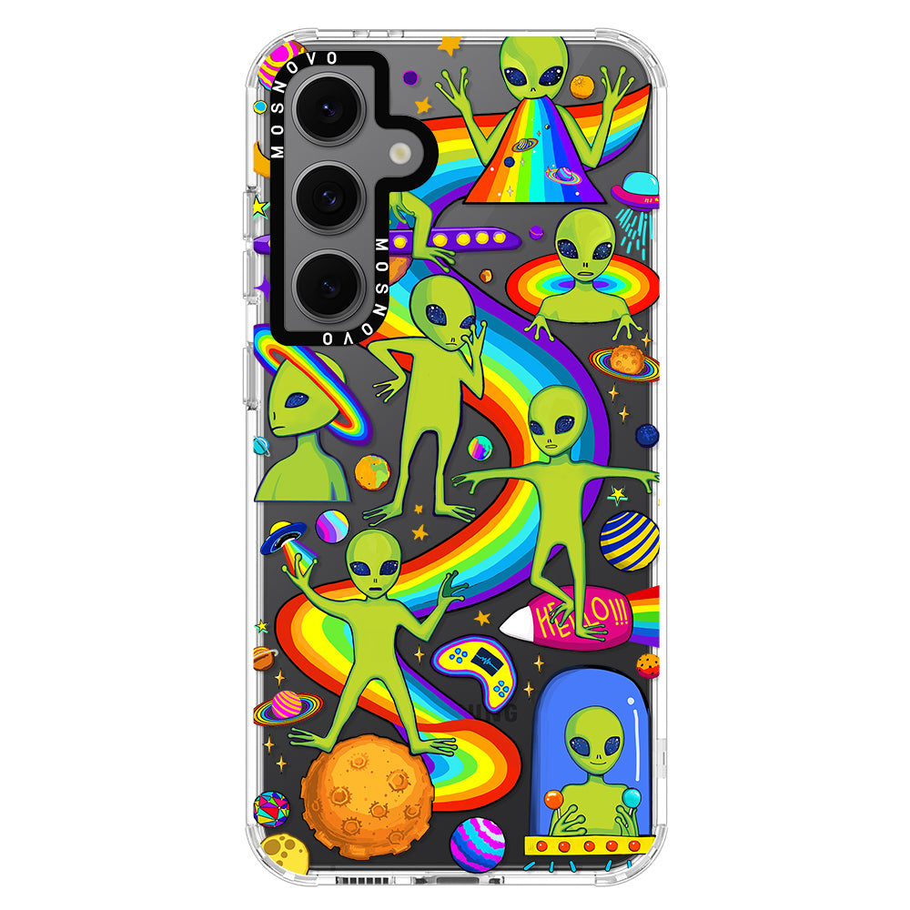 Funny Alien Phone Case - Samsung Galaxy S24 FE Case - MOSNOVO