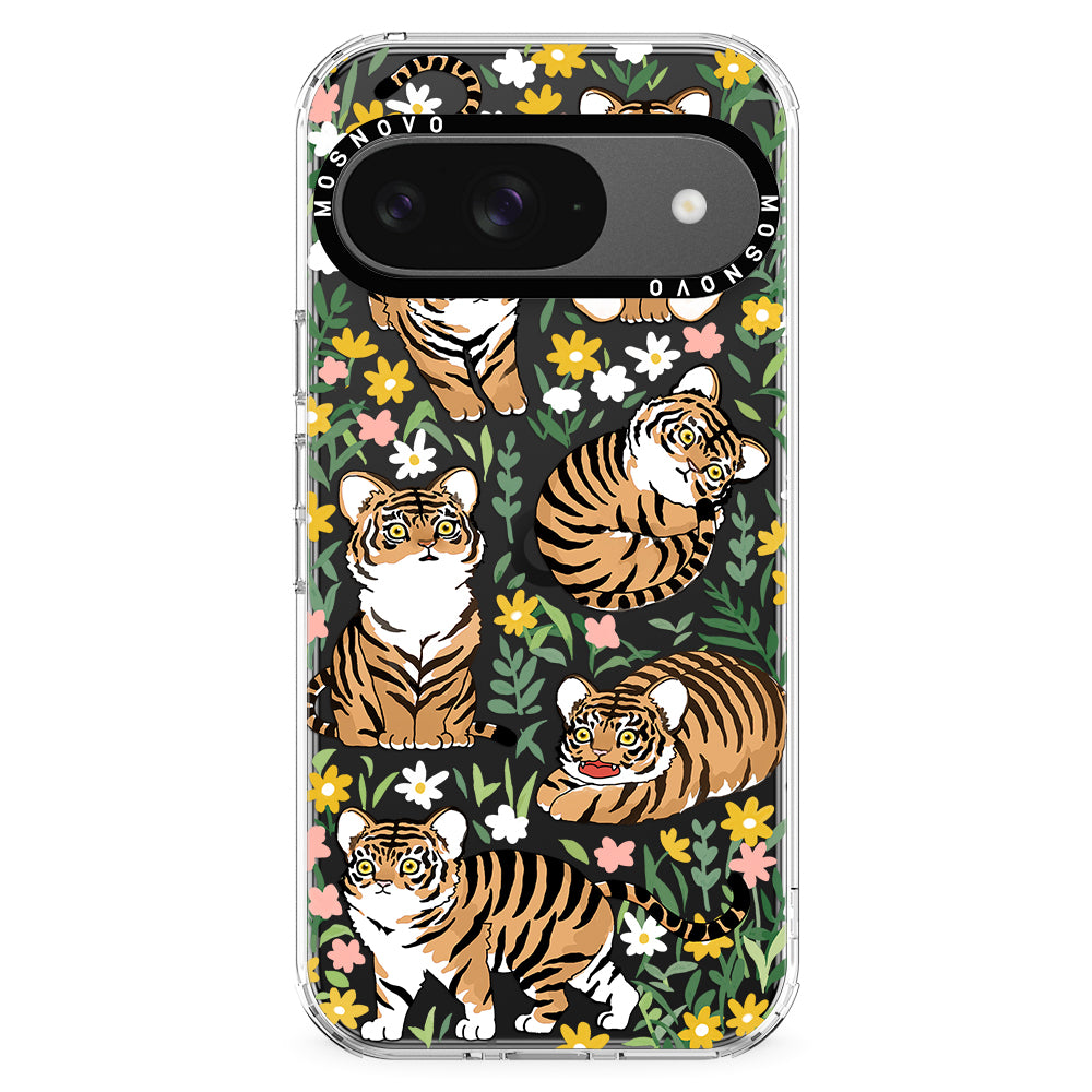 Cute Tiger Phone Case - Google Pixel 9 Case