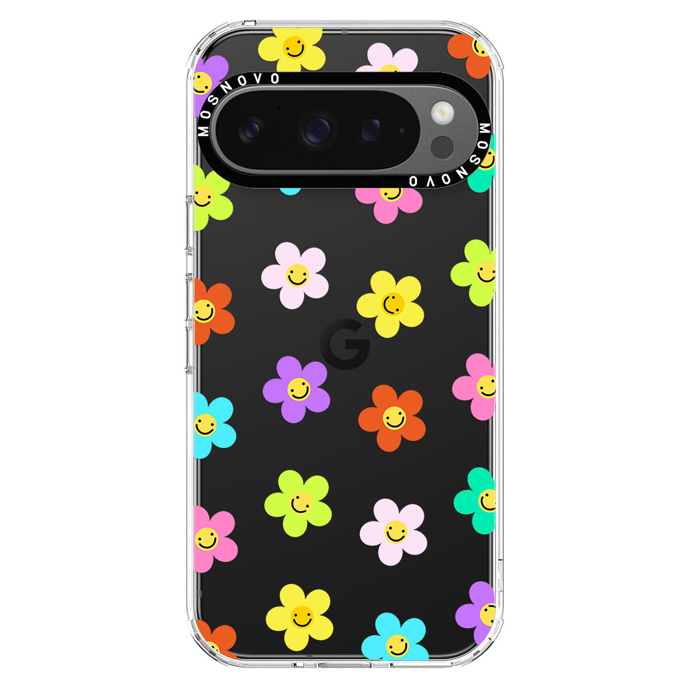 Smile Floral Phone Case - Google Pixel 9 Pro Case