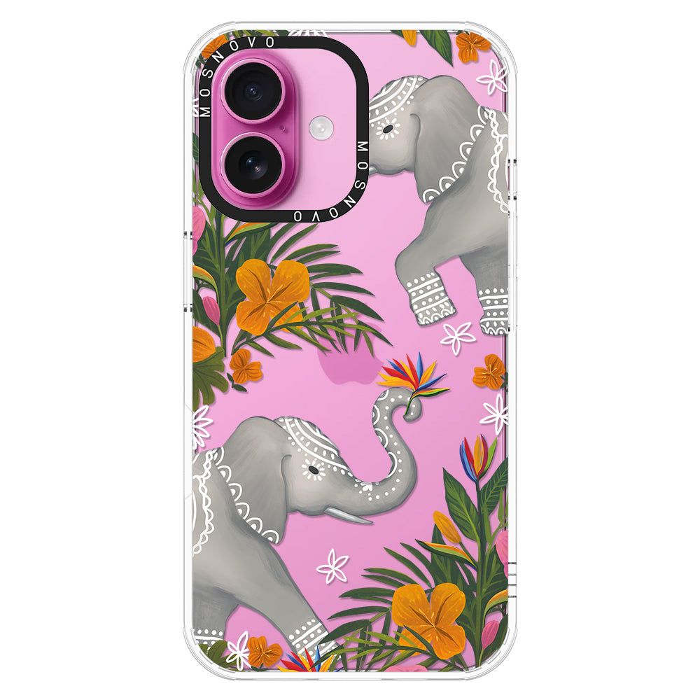 Elephant Phone Case - iPhone 16 Case - MOSNOVO