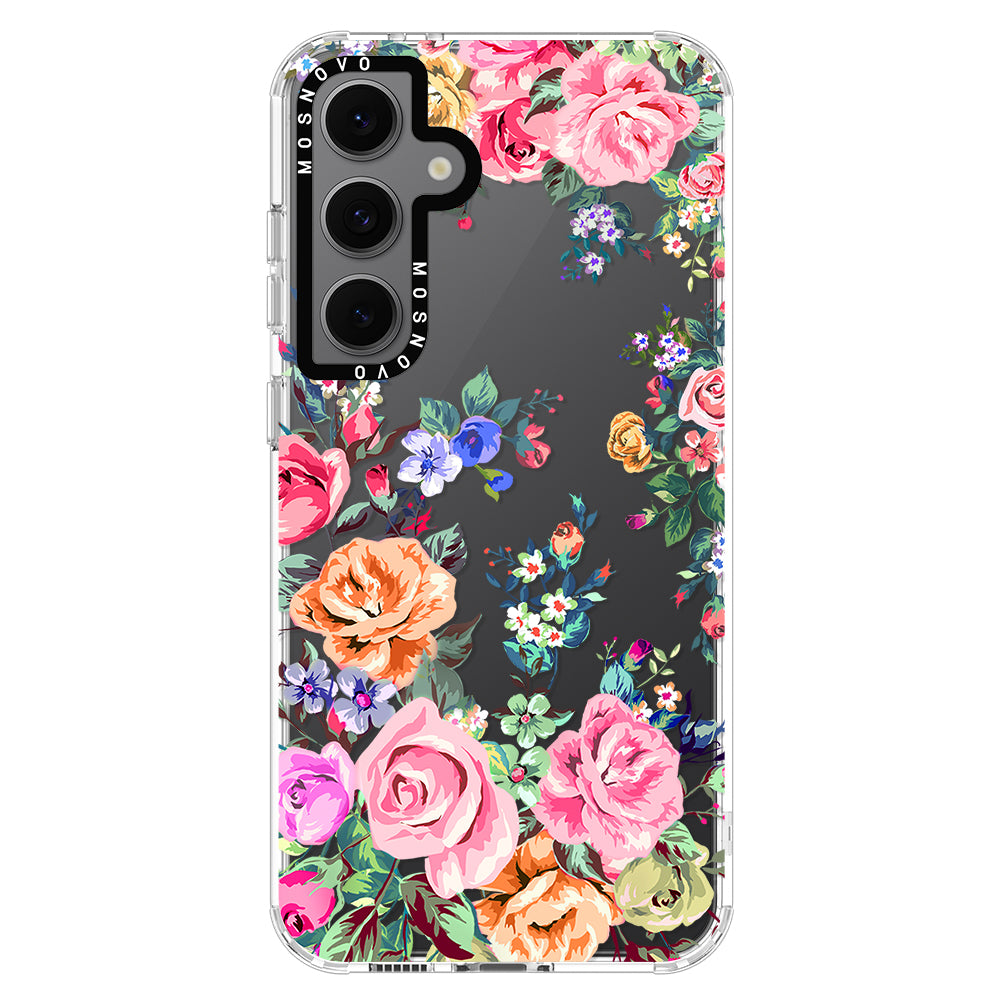 Flower Garden Phone Case - Samsung Galaxy S24 FE Case - MOSNOVO