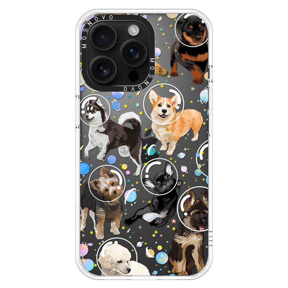 Space Dog Phone Case - iPhone 16 Pro Max Case - MOSNOVO