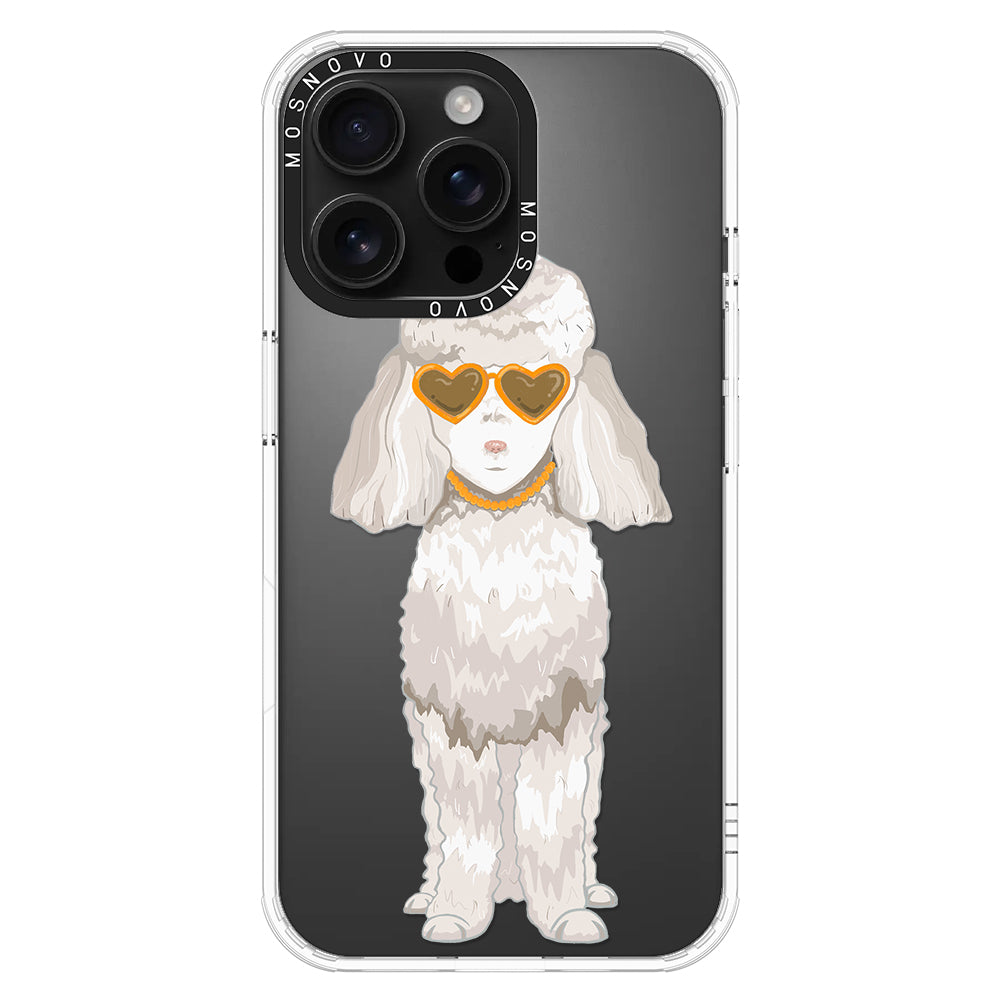 Poodle Phone Case - iPhone 16 Pro Max Case - MOSNOVO