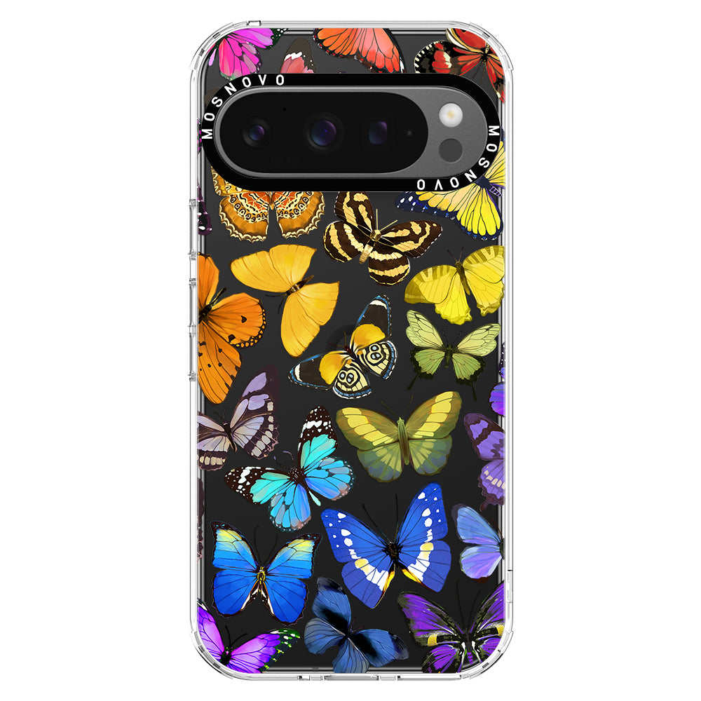 Rainbow Butterfly Phone Case - Google Pixel 9 Pro XL Case