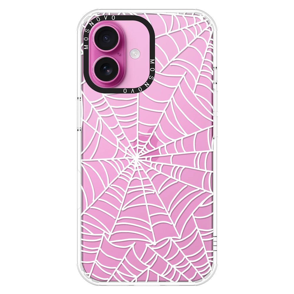 Spider Web Phone Case - iPhone 16 Plus Case - MOSNOVO