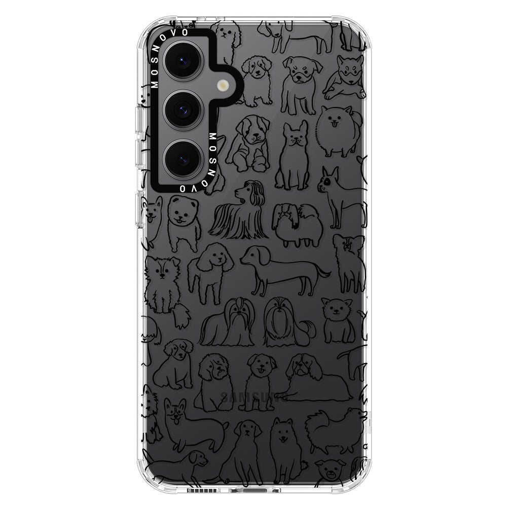 Dogs Phone Case - Samsung Galaxy S24 FE Case - MOSNOVO