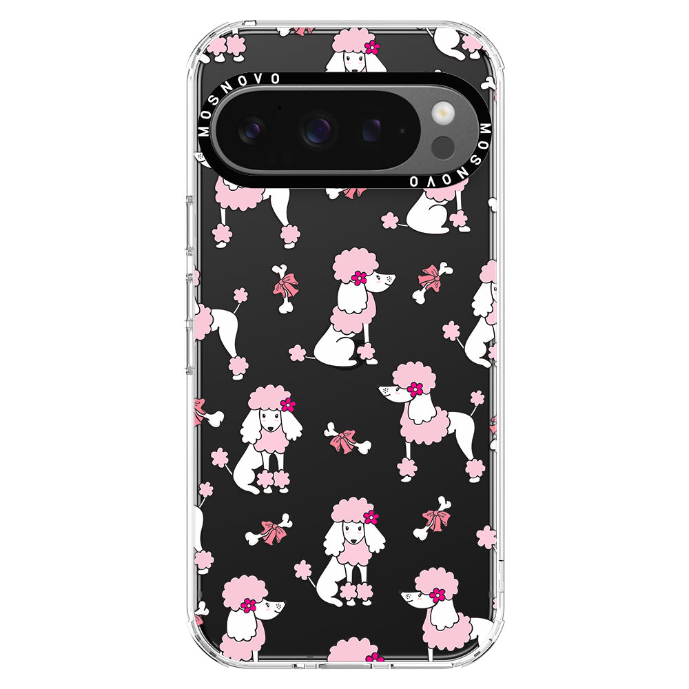 Pink Poodle Phone Case - Google Pixel 9 Pro Case