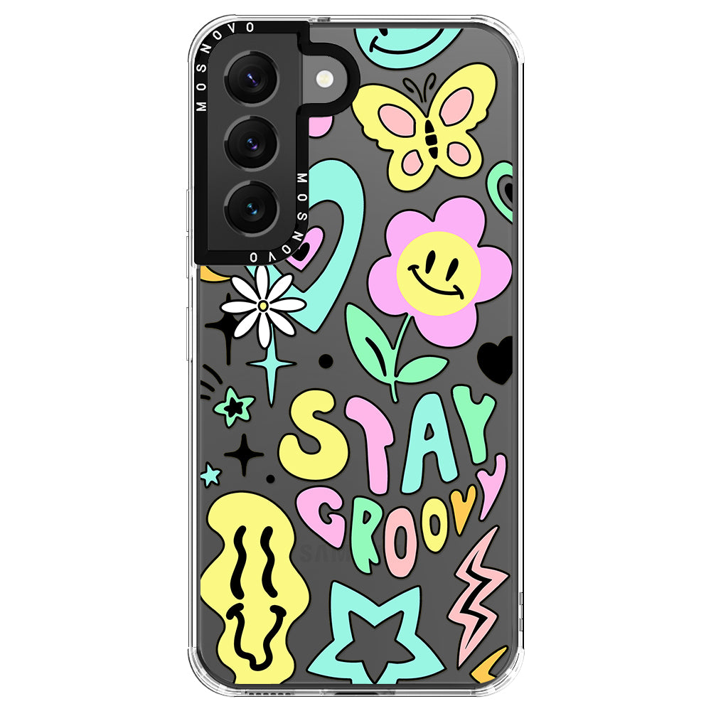 Stay Groovy Phone Case - Samsung Galaxy S22 Case