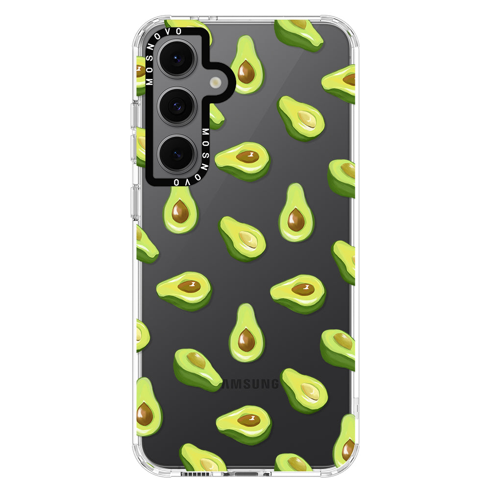 Fleshy Avocado Phone Case - Samsung Galaxy S24 FE Case - MOSNOVO