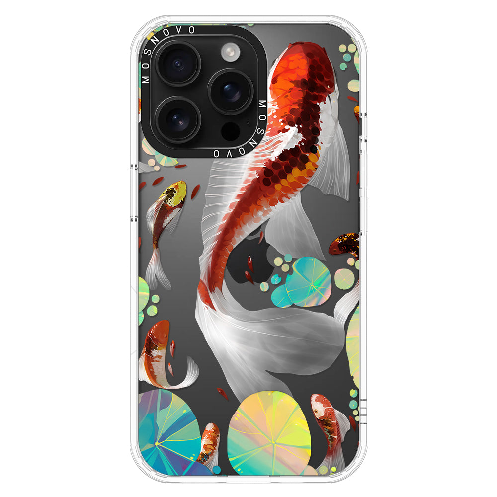 Koi Art Phone Case - iPhone 16 Pro Max Case - MOSNOVO