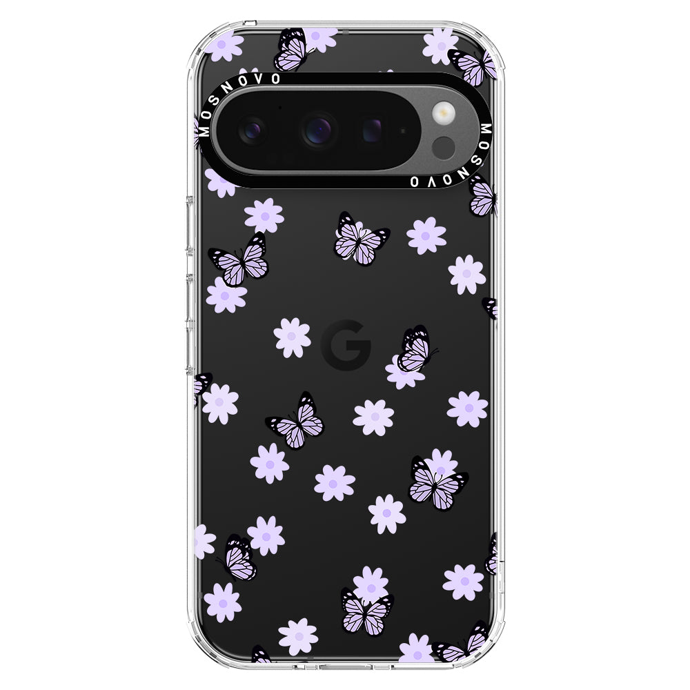 Lilac Butterfly Phone Case - Google Pixel 9 Pro XL Case