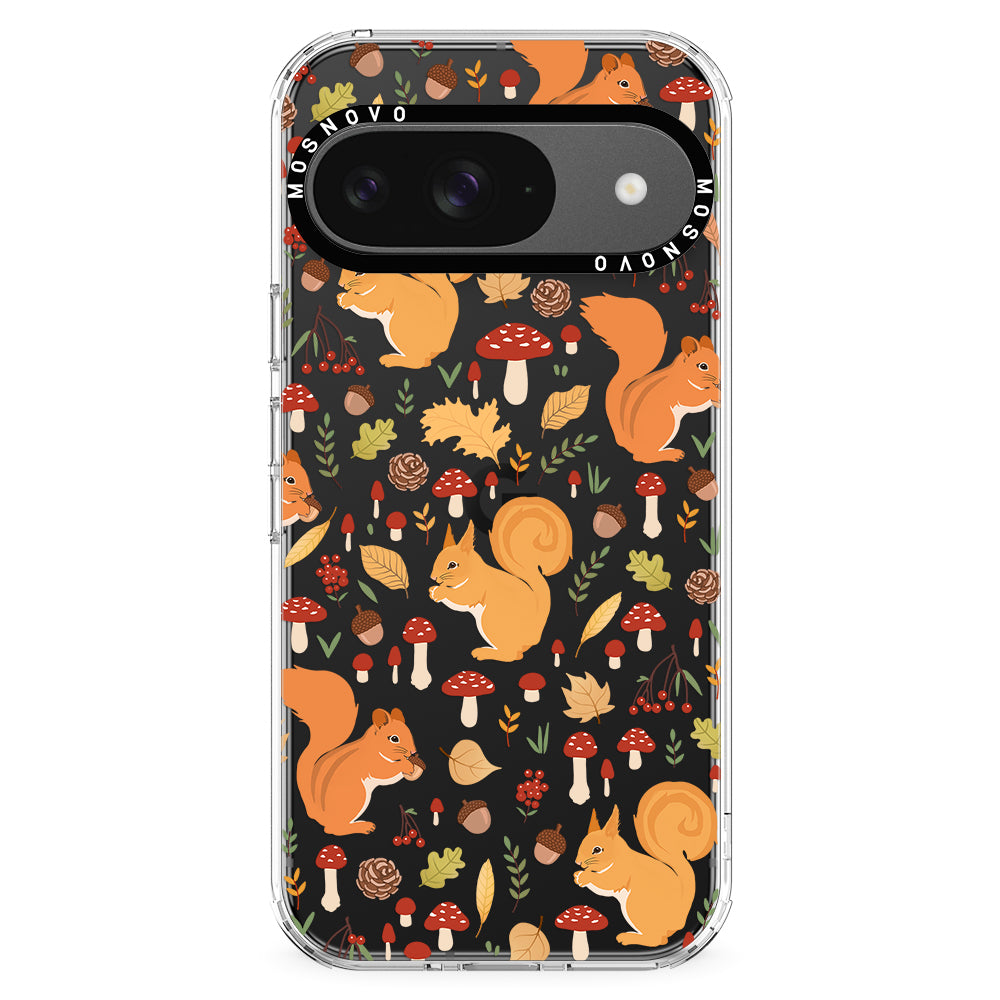 Autumn Squirrel Phone Case - Google Pixel 9 Case